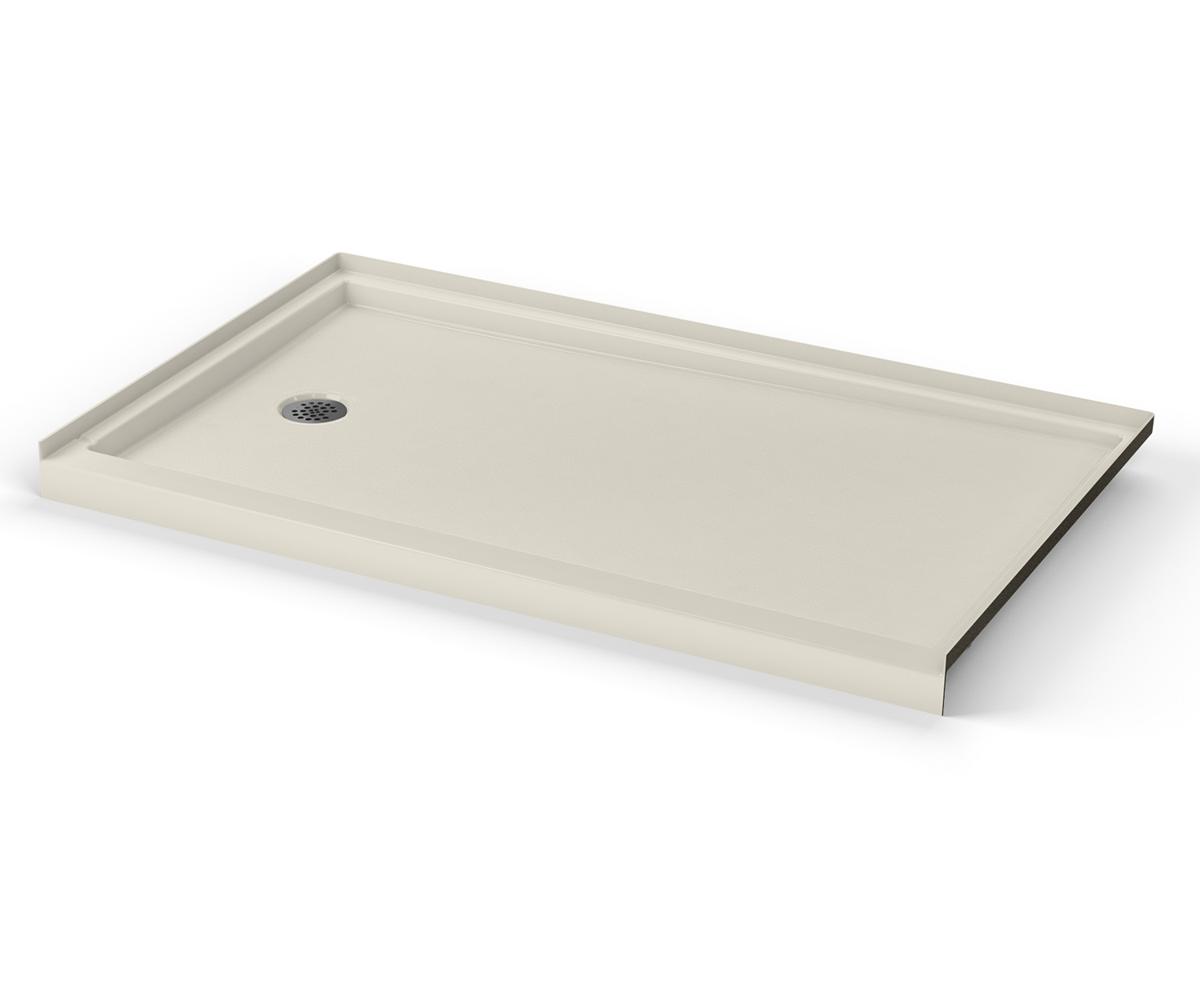 Icon SB6036L/R AcrylX Alcove Right-Hand Drain Shower Base in White