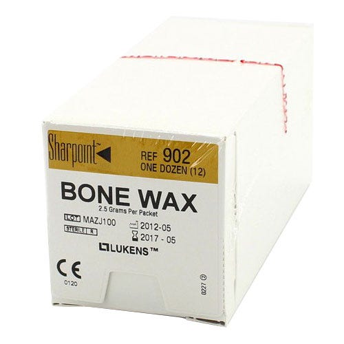Lukens™ Bone Wax, 2.5gm - 12/Box
