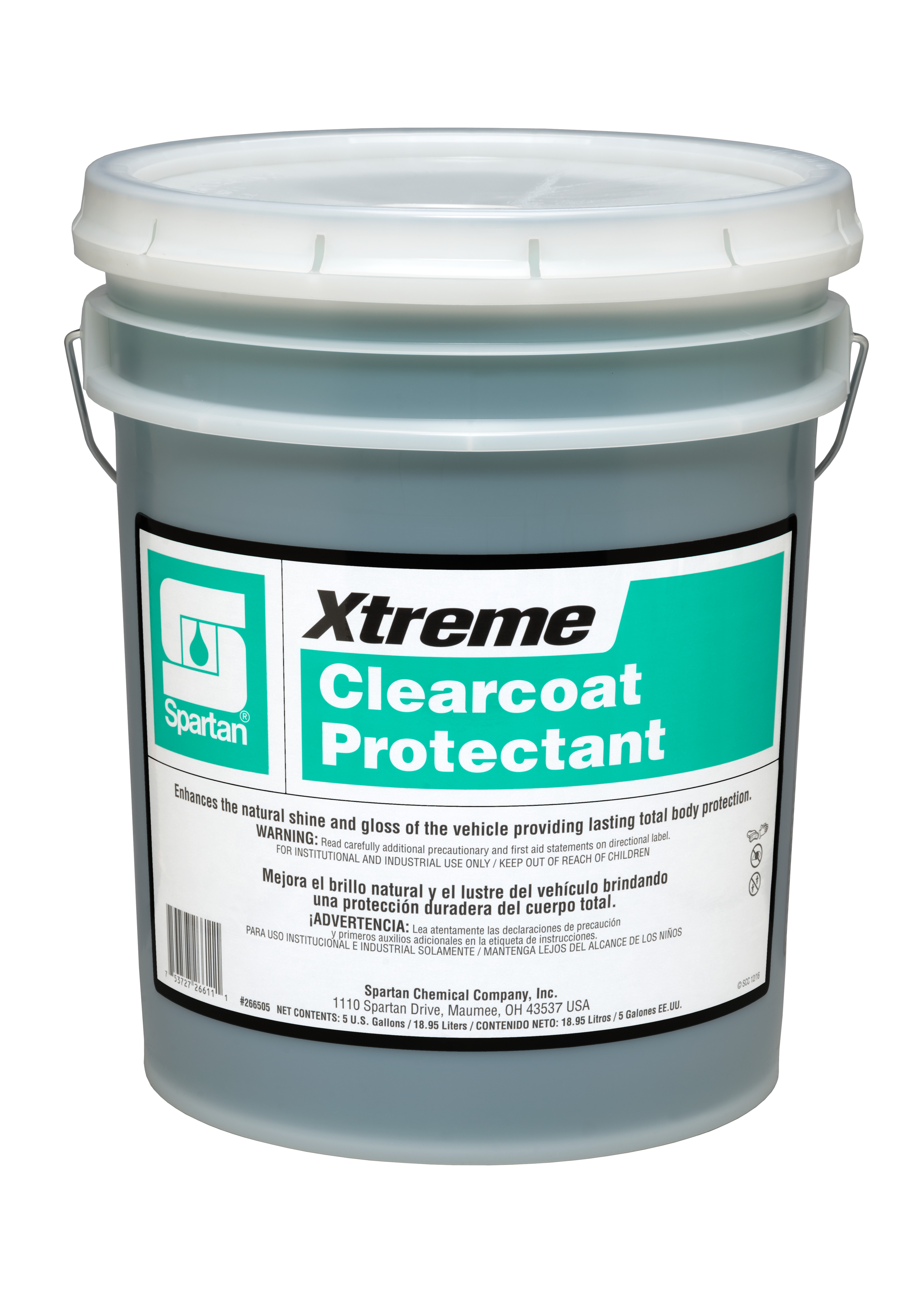 Spartan Chemical Company Xtreme Clearcoat Protectant, 5 GAL PAIL