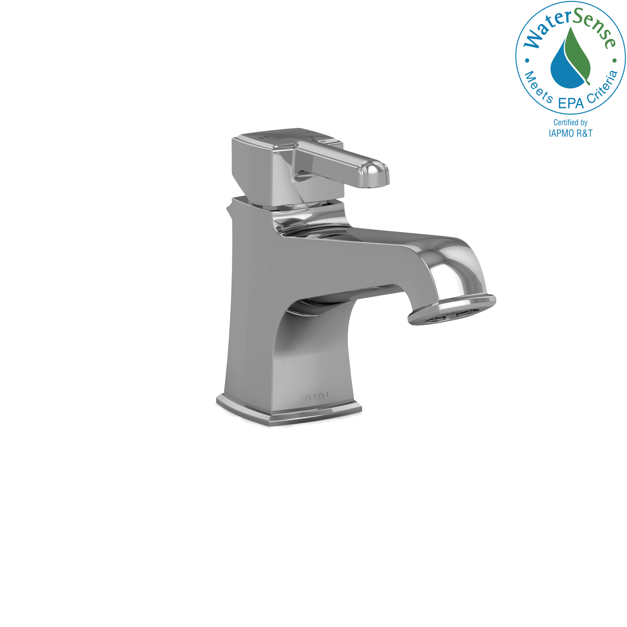 TOTO Connelly Single Handle 1.5 GPM Bathroom Sink Faucet, Polished Chrome, Brass, TL221SD#CP