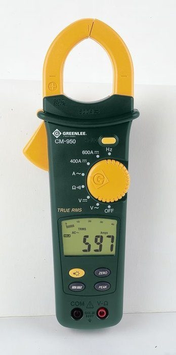 Product image for GRN CM-950-C CLAMPMETER, AC/DC RMS (CM-950-C)