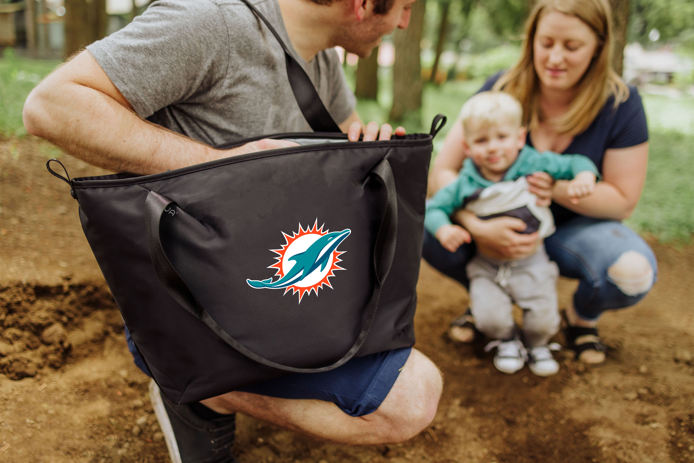 Miami Dolphins - Tarana Recycled Cooler Tote Bag