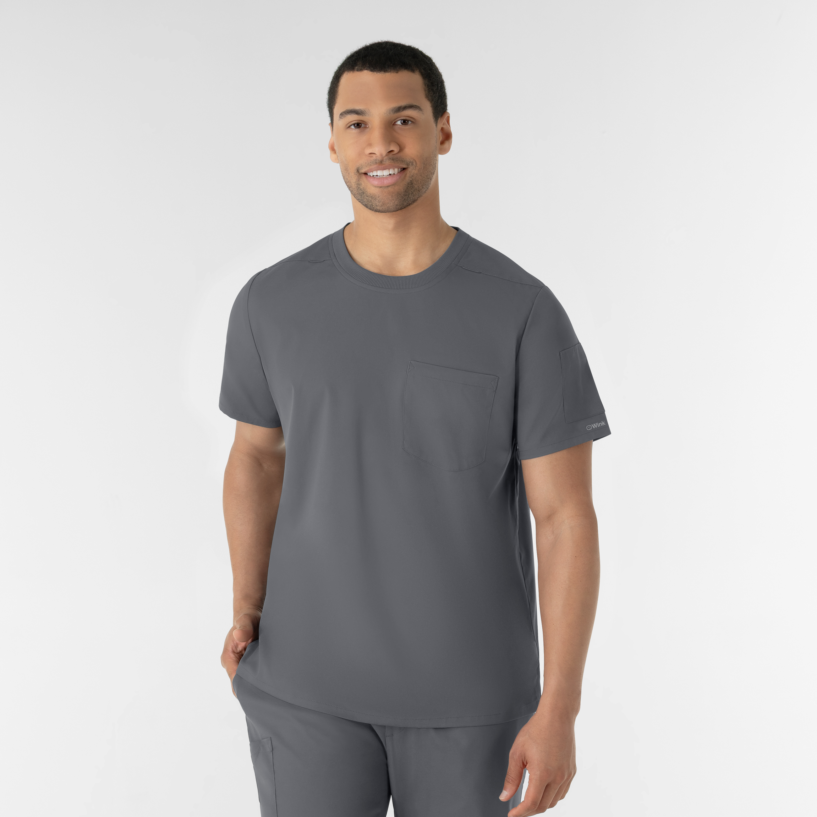 Boundless Men‘s Classic Scrub Tee-Wonder Wink