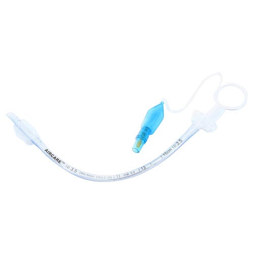 Each - AIRCARE® Endotracheal Tube Oral/Nasal w/Preloaded Stylet 3.5mm Cuffed