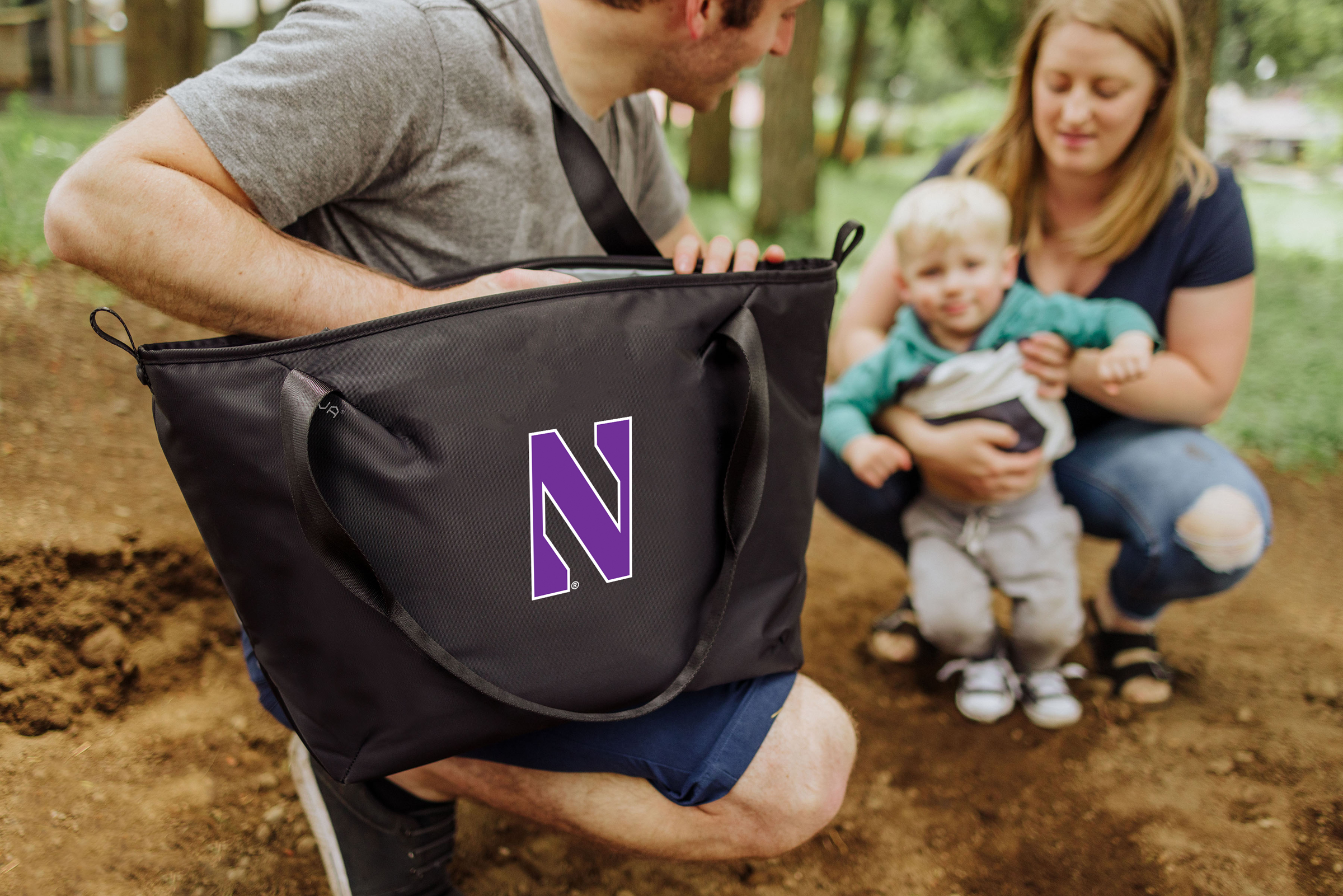 Northwestern Wildcats - Tarana Recycled Cooler Tote Bag