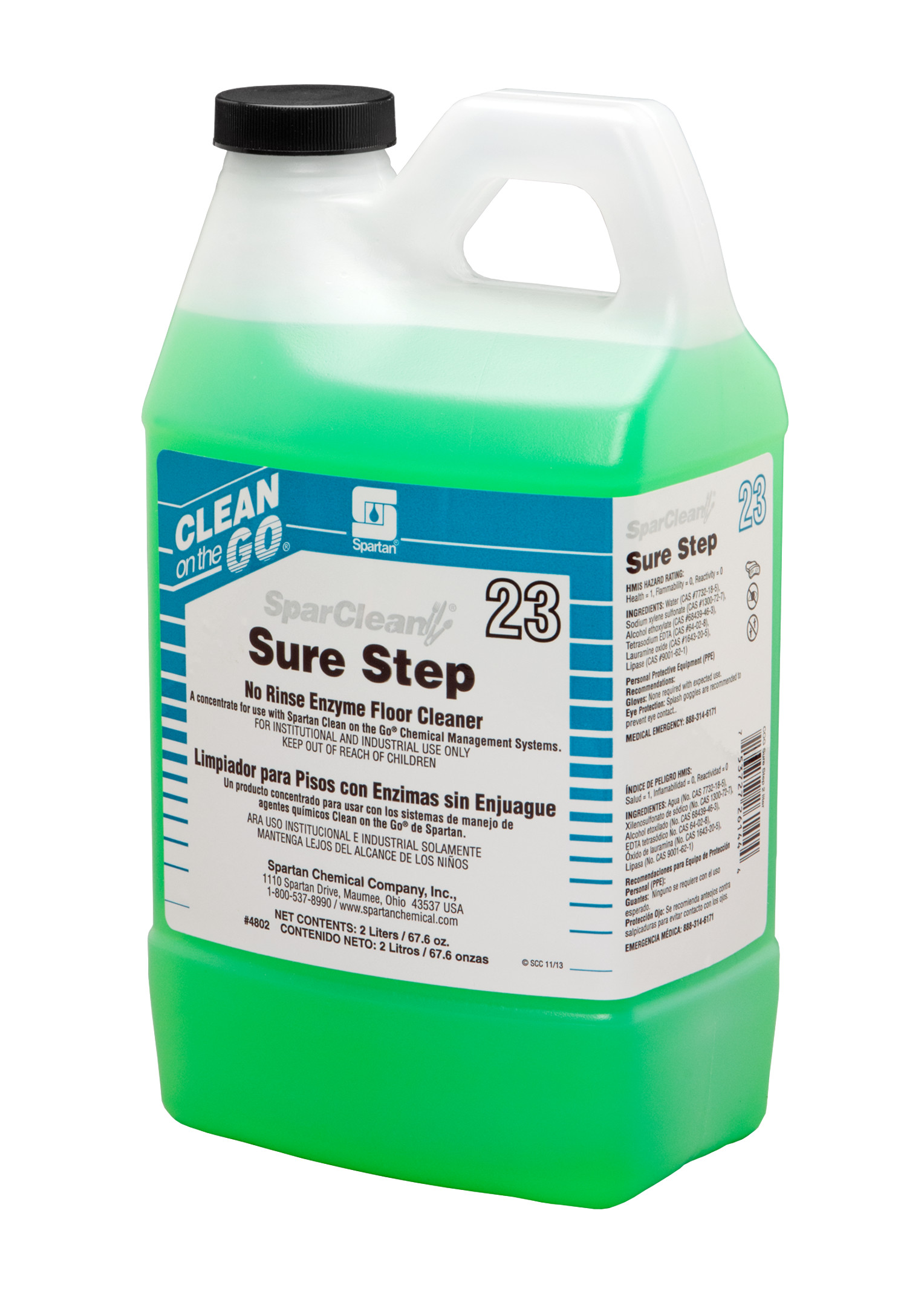 Spartan Chemical Company SparClean Sure Step 23, 2 Liter