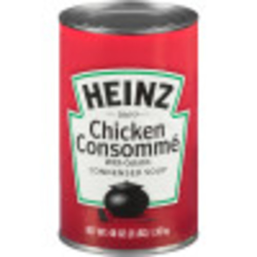 HEINZ Condensed Chicken Consomme Soup, 48 oz. Can, (Pack of 12) Food