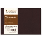 Strathmore 400 Series Art Journal Watercolor Paper, Hardbound Binding, 48 Page/24 Sheet, 8.5x5.5 inch