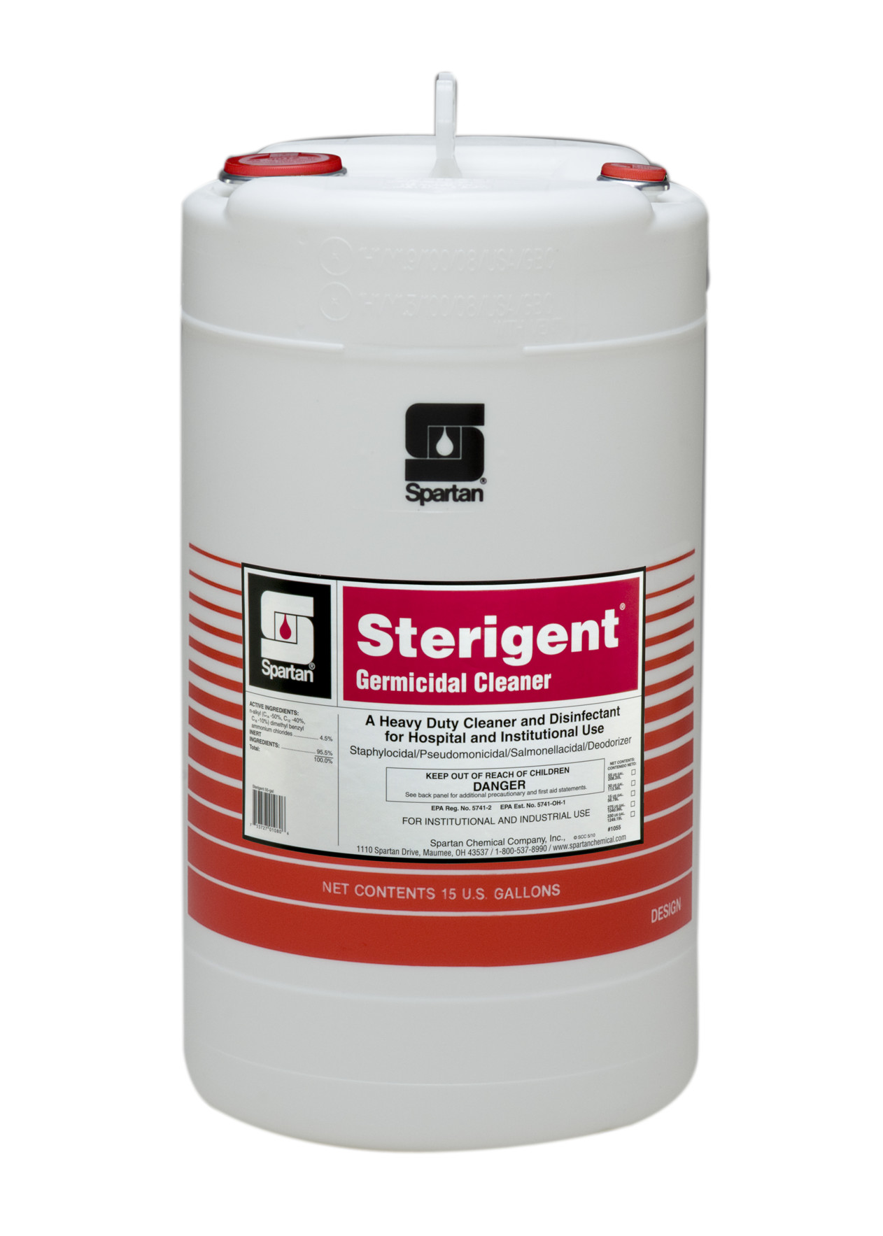 Spartan Chemical Company Sterigent, 15 GAL DRUM