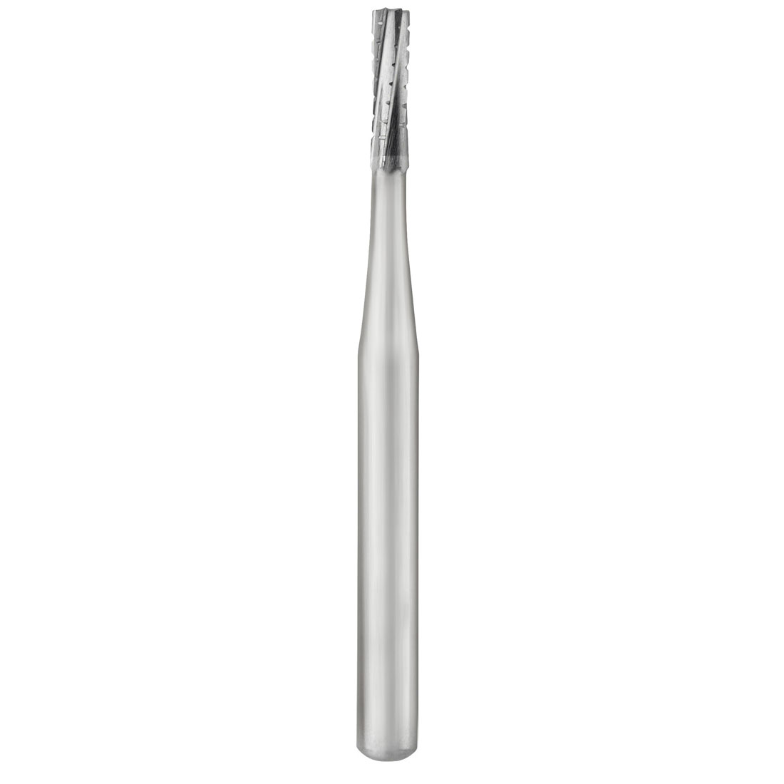 Carbide Bur, #557 Straight/Flat End Cross Cut, Friction Grip (19mm), Non-Sterile - 10/Box