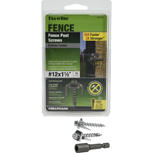 FasNTite ExteriorCoated Fence Post Screws (12 x 11/2")