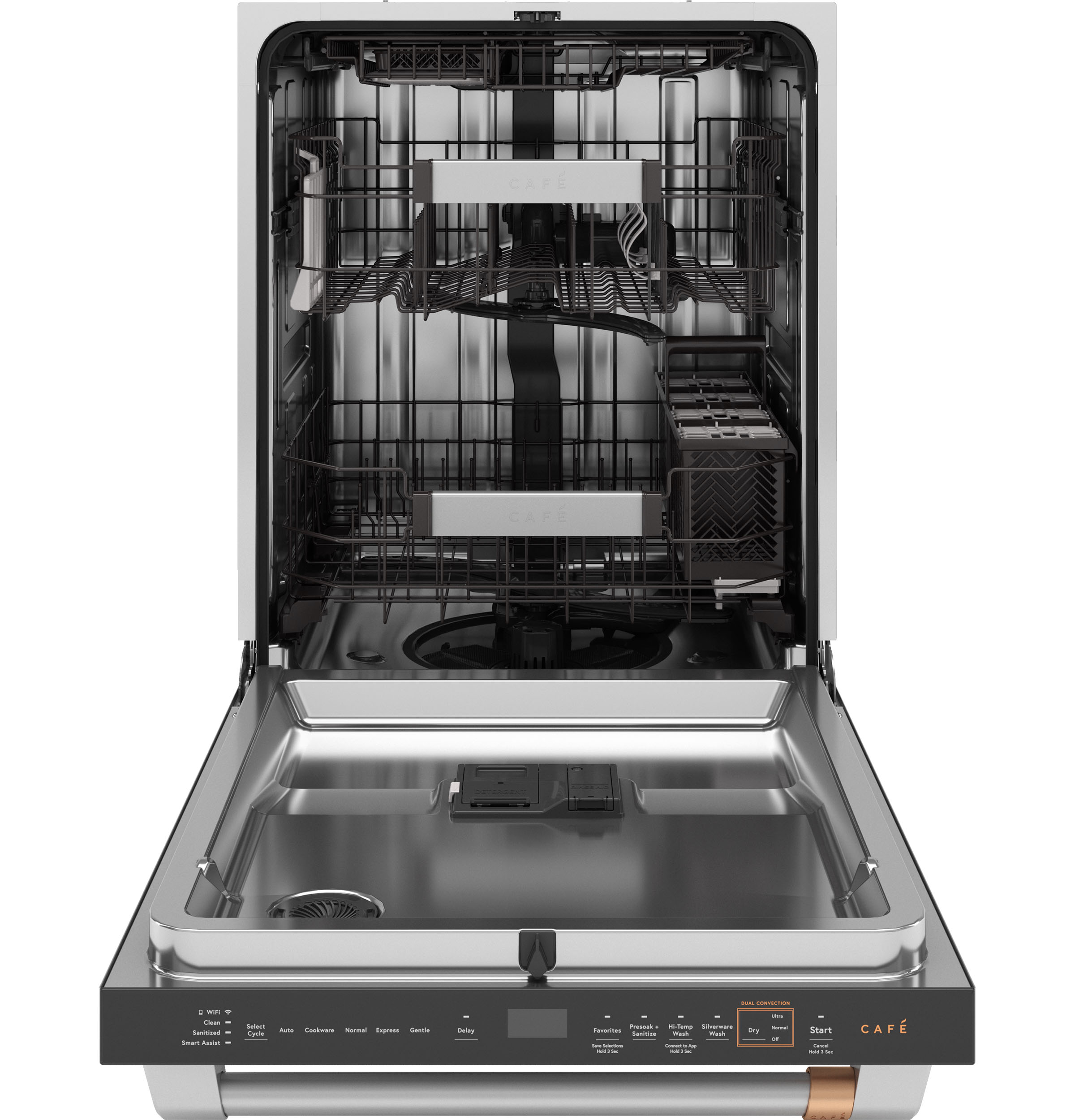 Cafe™ 24" Fingerprint Resistant Stainless Steel Top Control Built In Dishwasher view 3