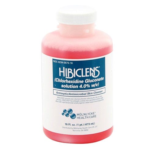 HibiclensÂ® Antiseptic/Antimicrobial Skin Cleanser, 16 oz Bottle
