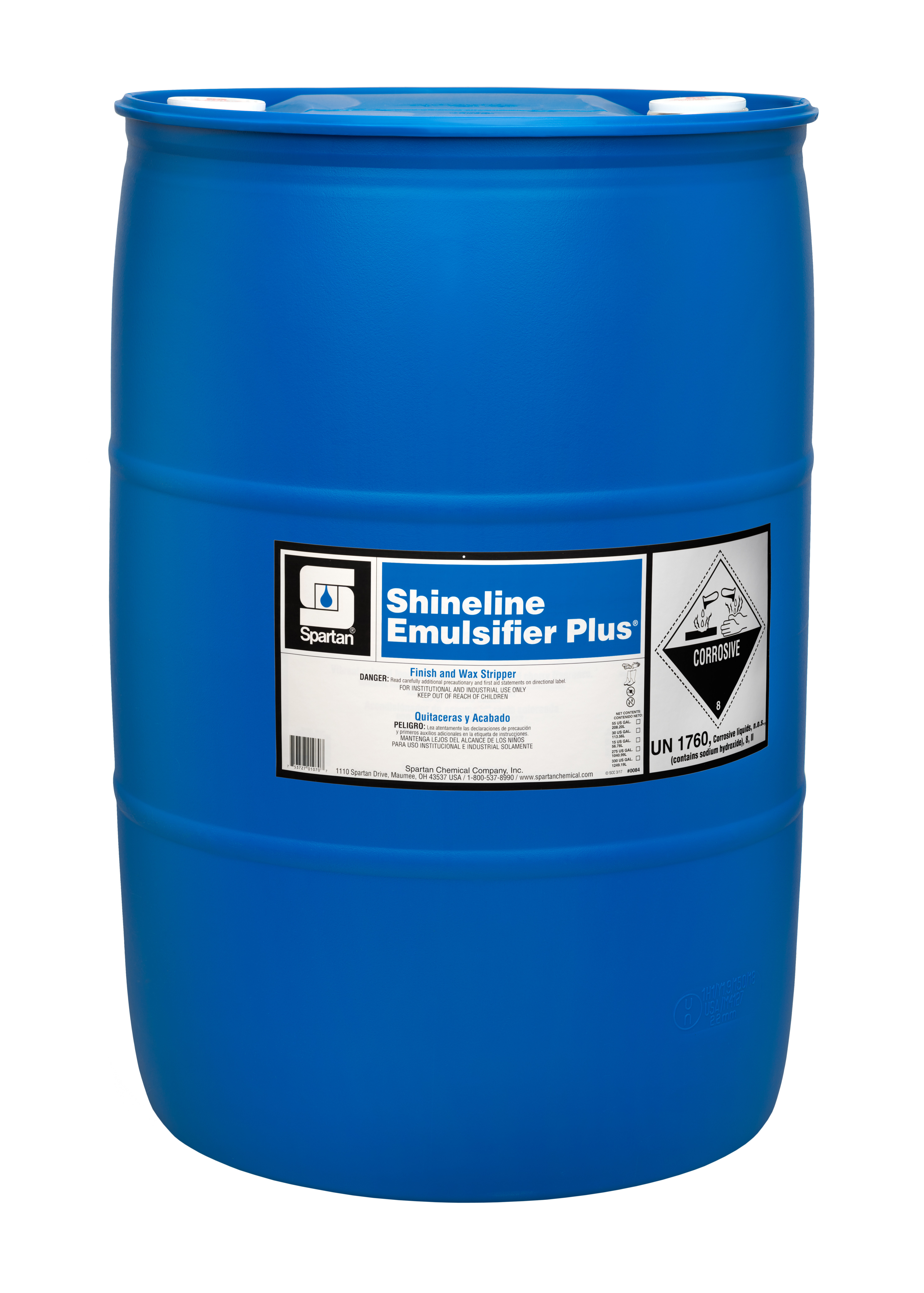 Spartan Chemical Company Shineline Emulsifier Plus, 55 GAL DRUM