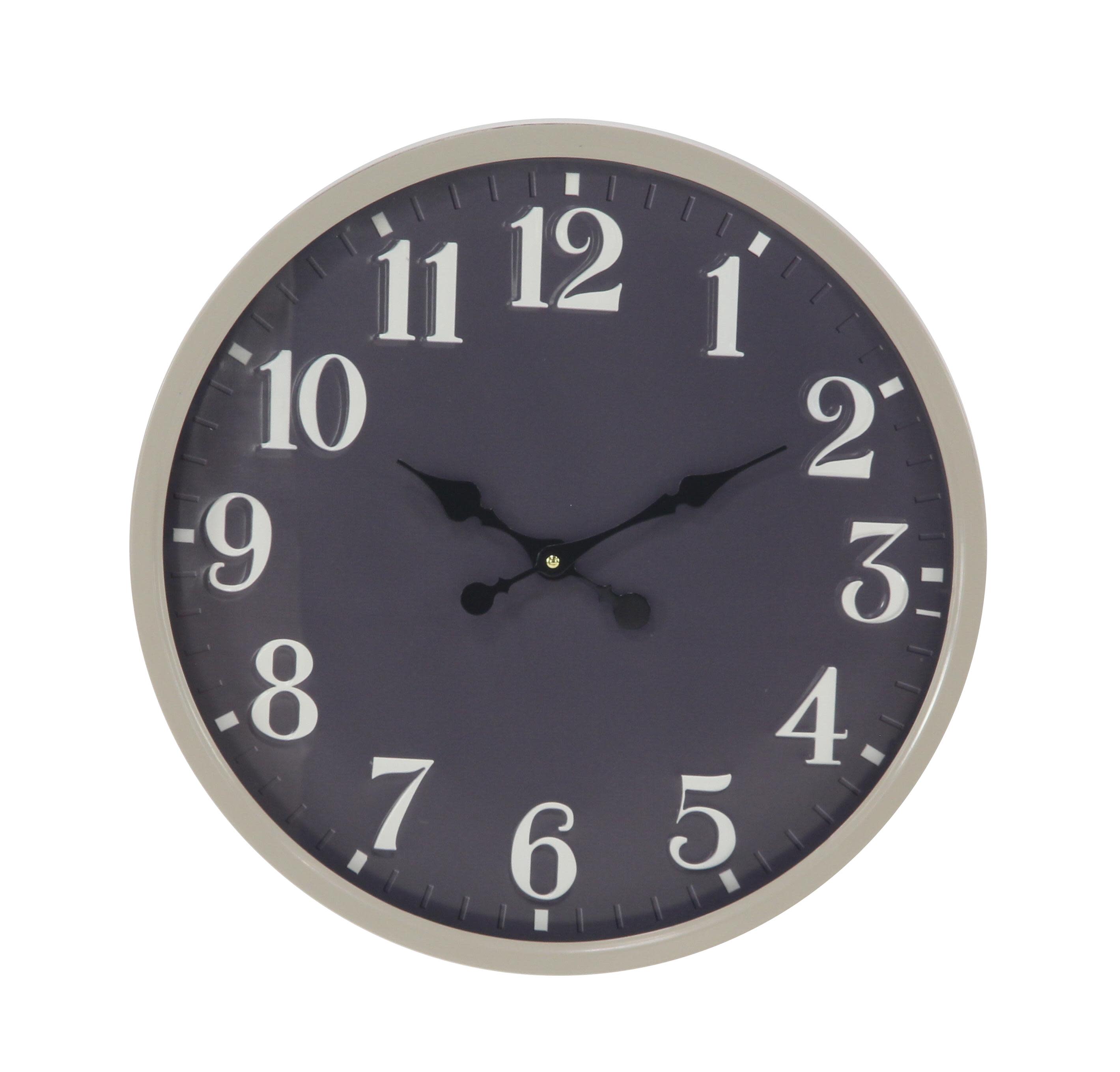 Metal  Wall Clock, 18" x 2" x 18"