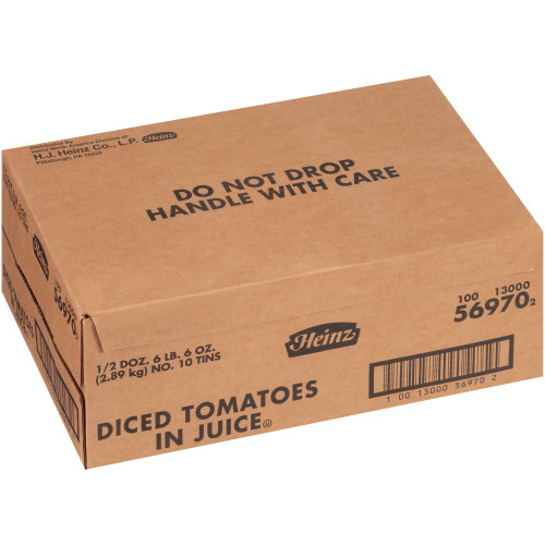  HEINZ Diced Tomato in Juice, 102 oz. Can (Pack of 6) 