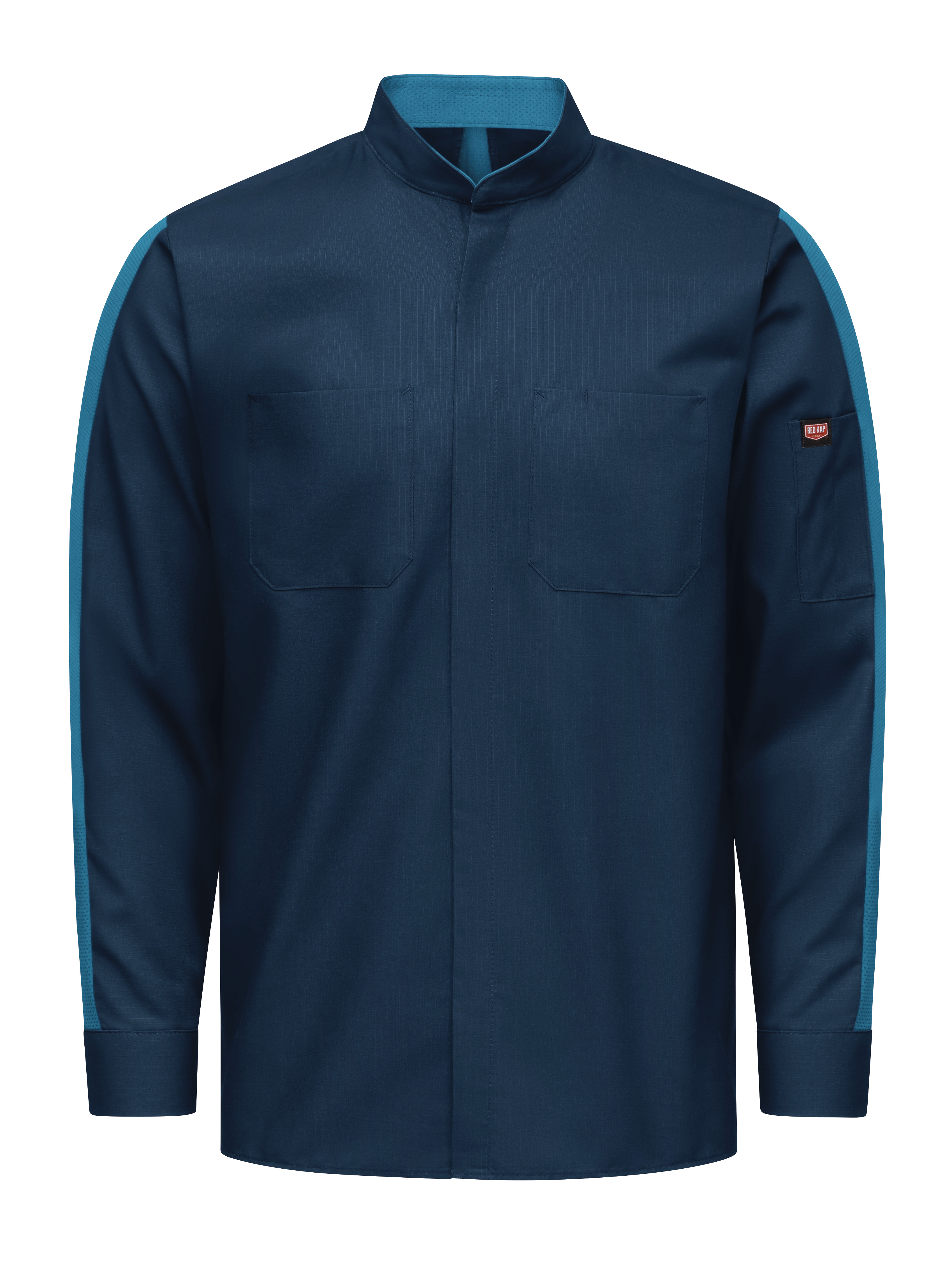 Picture of Red Kap® SX36-COLORBLOCK Men's Long Sleeve Two-Tone Pro+ Work Shirt with OilBlok and MIMIX®