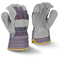 Bellingham C3200 Regular Shoulder Gray Split Cowhide Leather Glove