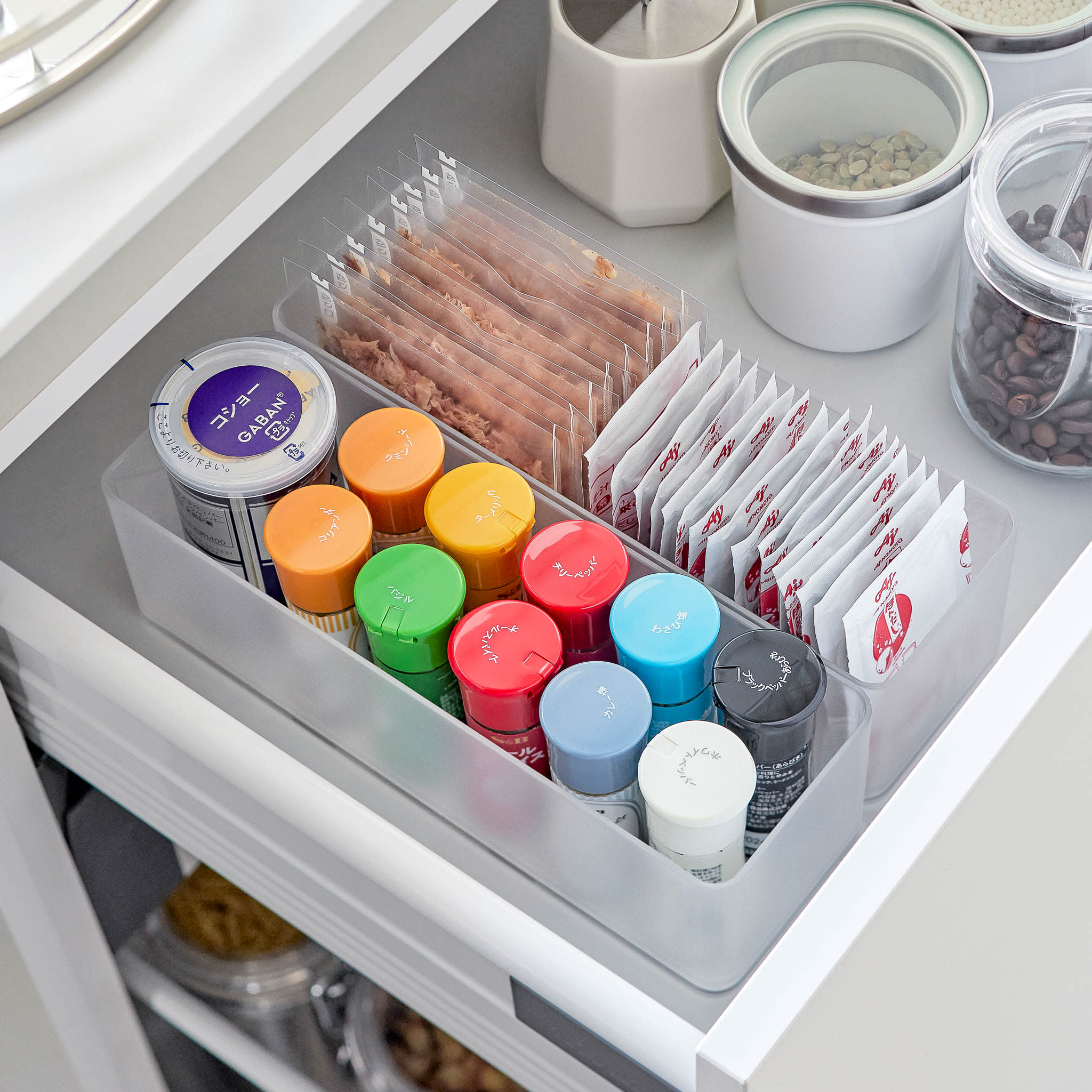 Stackable Organizer L Deep (Set of 2) : Suitable for Every Room