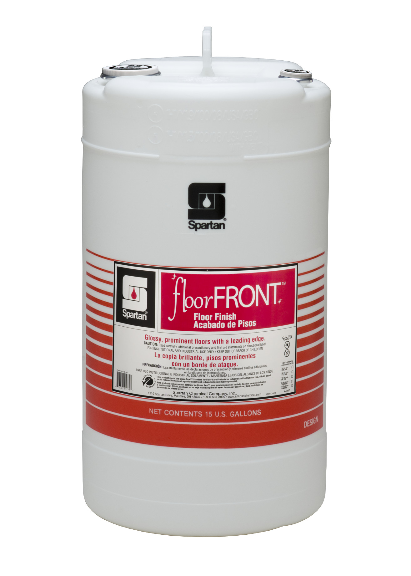 Spartan Chemical Company FloorFront, 15 GAL DRUM
