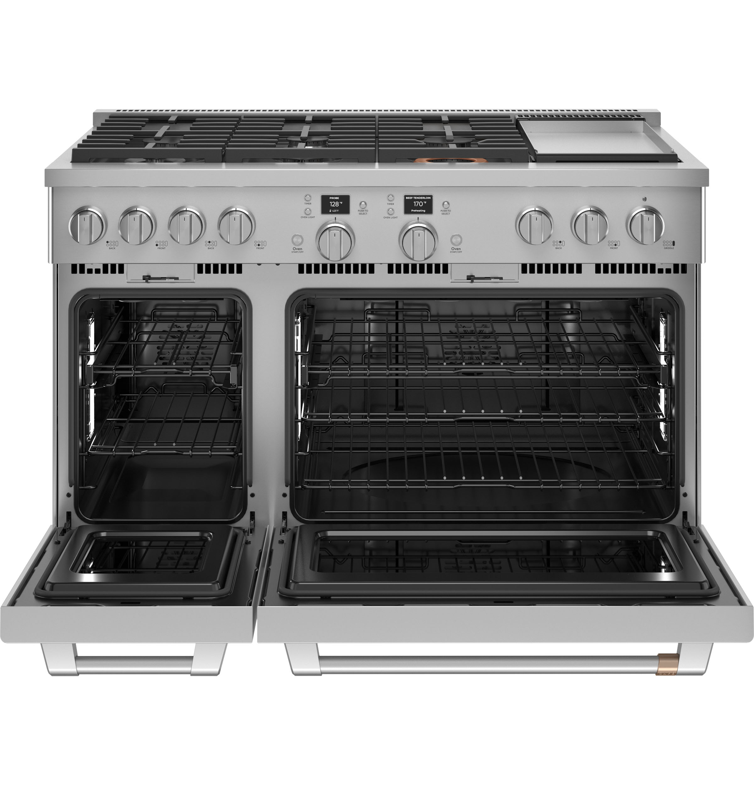48" Width — 6 Burners — Dual Fuel — Griddle — Conv — ADA Compliant — Connectable via built-in WiFi view 6