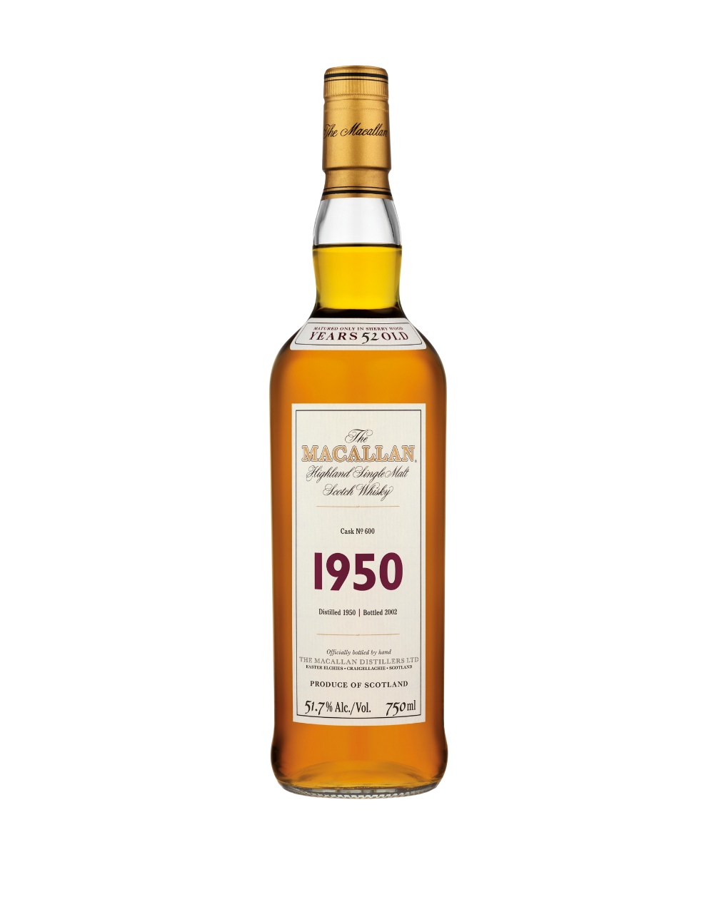 THE MACALLAN FINE & RARE 1950 #600