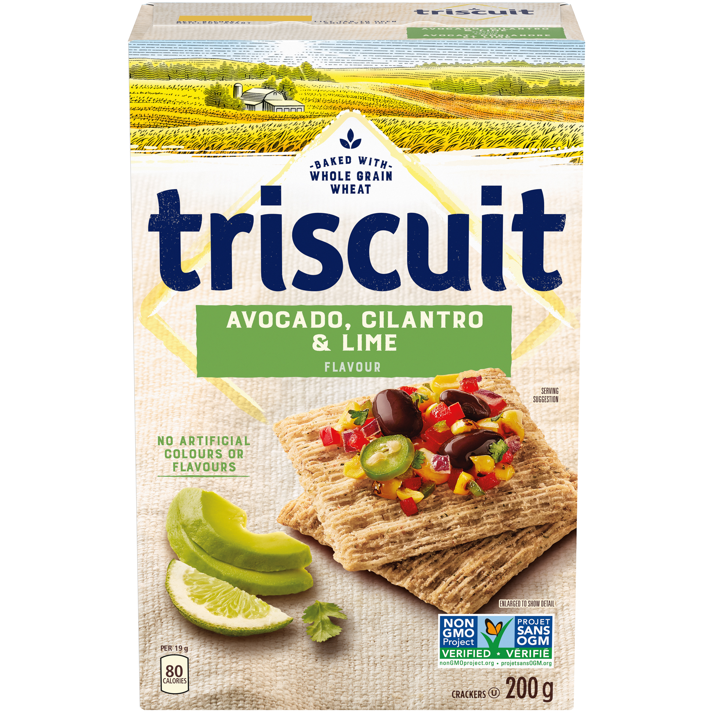 Triscuit , Cilantro & Lime Crackers 200 G