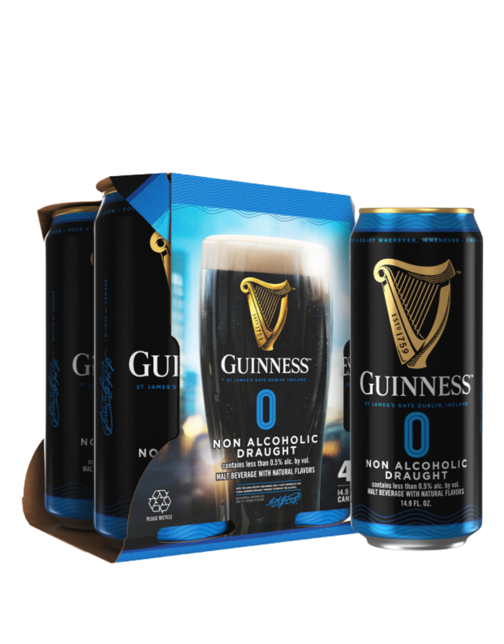 GUINNESS 0 DRAUGHT NON-ALCOHOLIC
