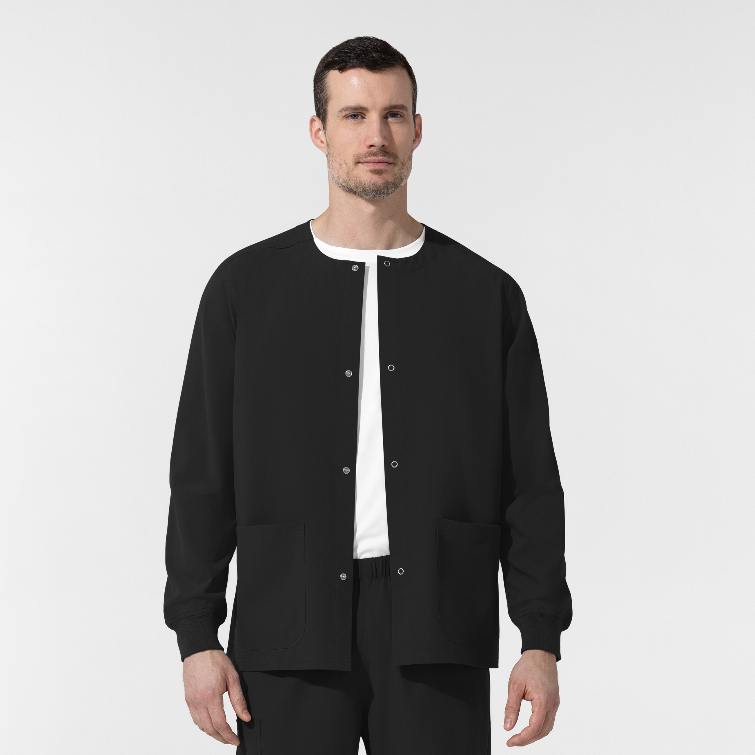 NURTUR Unisex Warm-Up Scrub Jacket-Wonder Wink