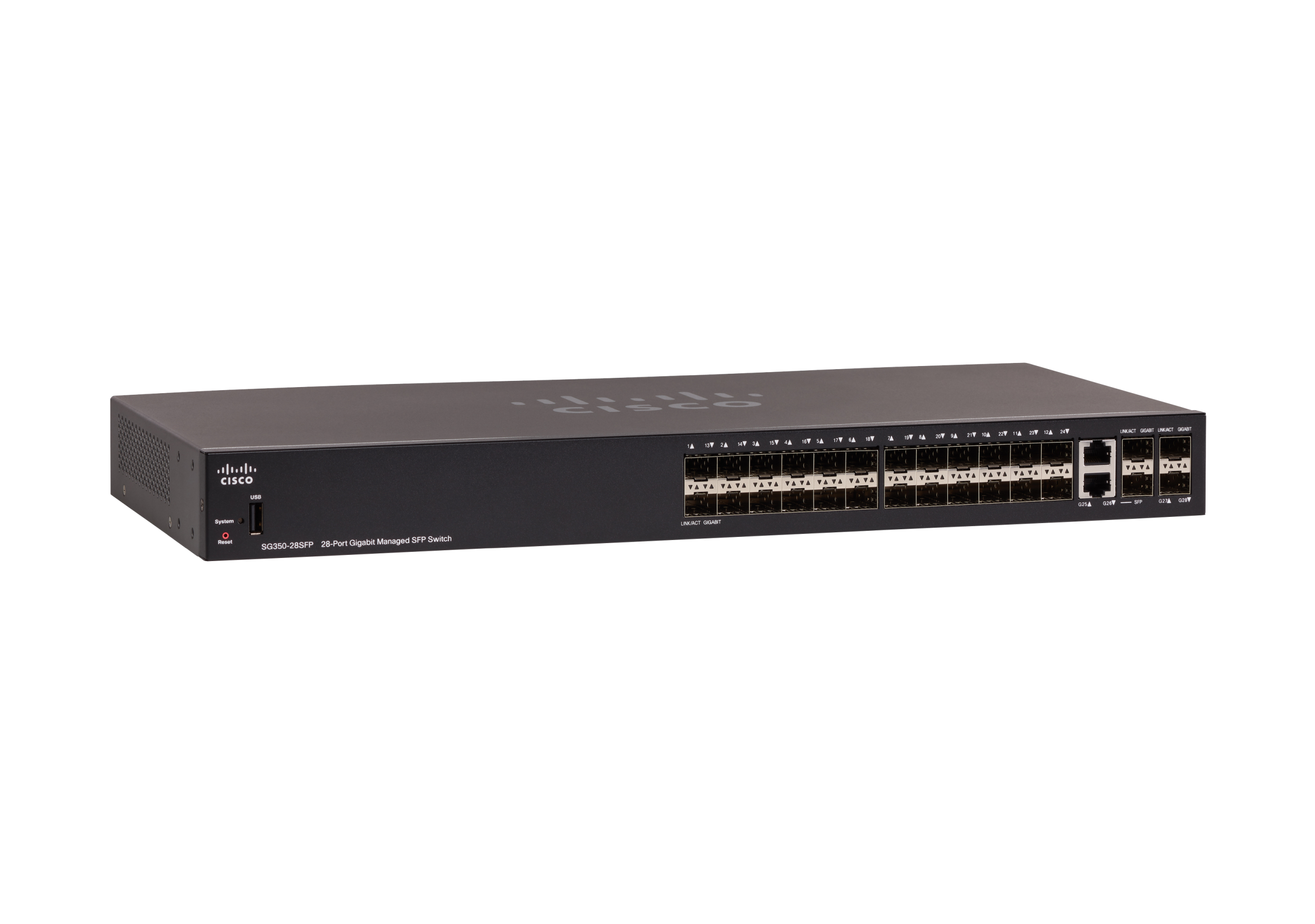 Cisco+SG350-28SFP+28-Port+Gigabit+Managed+SFP+Switch