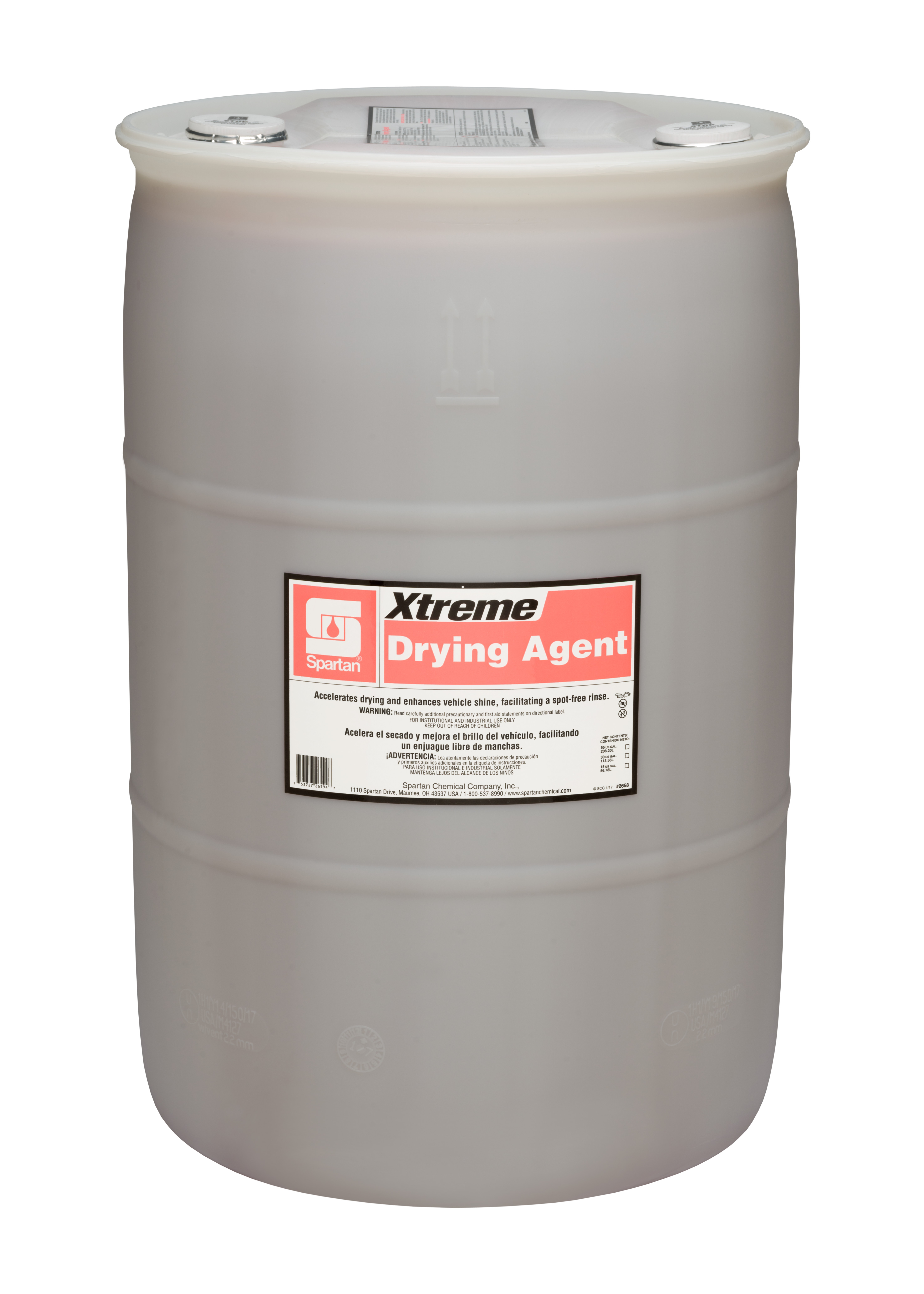 Spartan Chemical Company Xtreme Drying Agent, 55 GAL DRUM