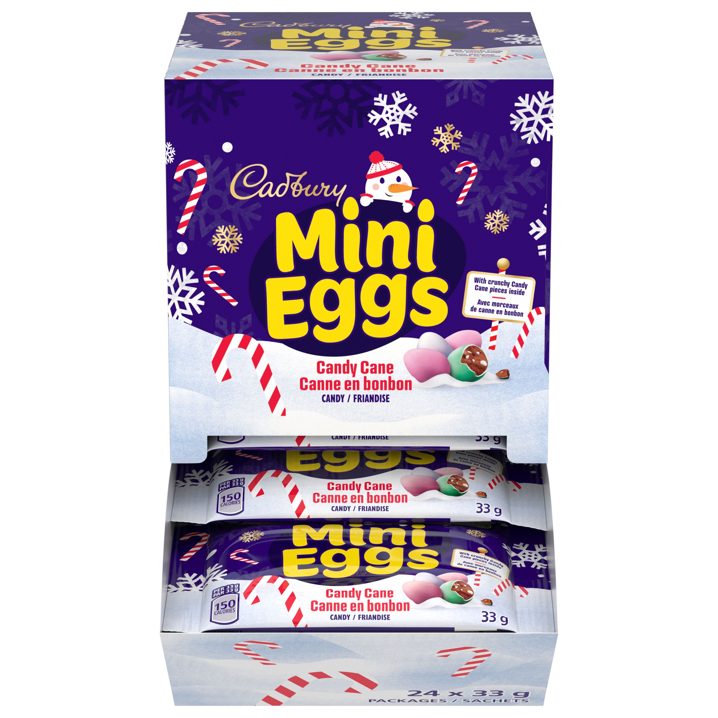CADBURY MINI EGGS canne en bonbon, 33 g 24CT