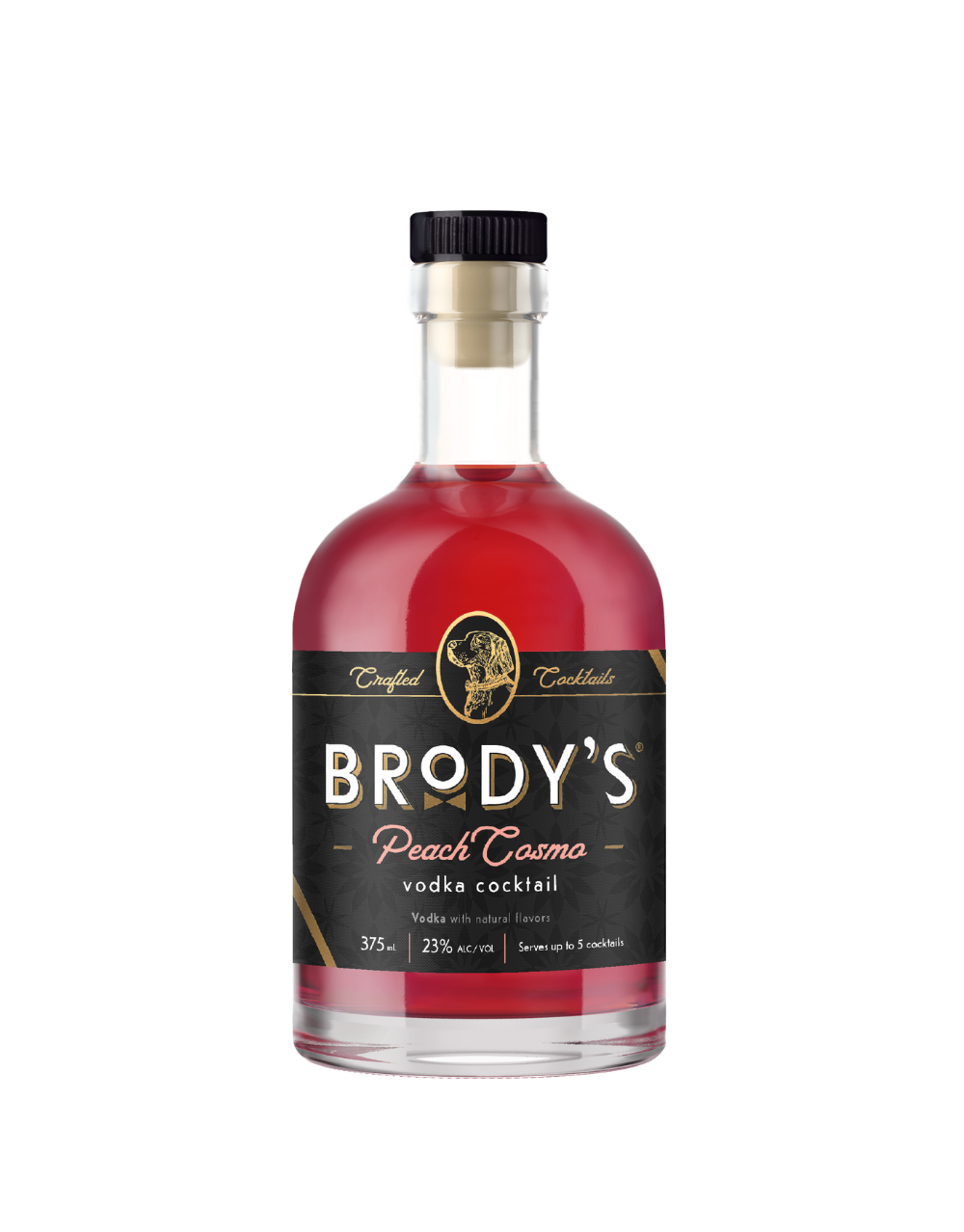 BRODY'S PEACH COSMO - VODKA COCKTAIL