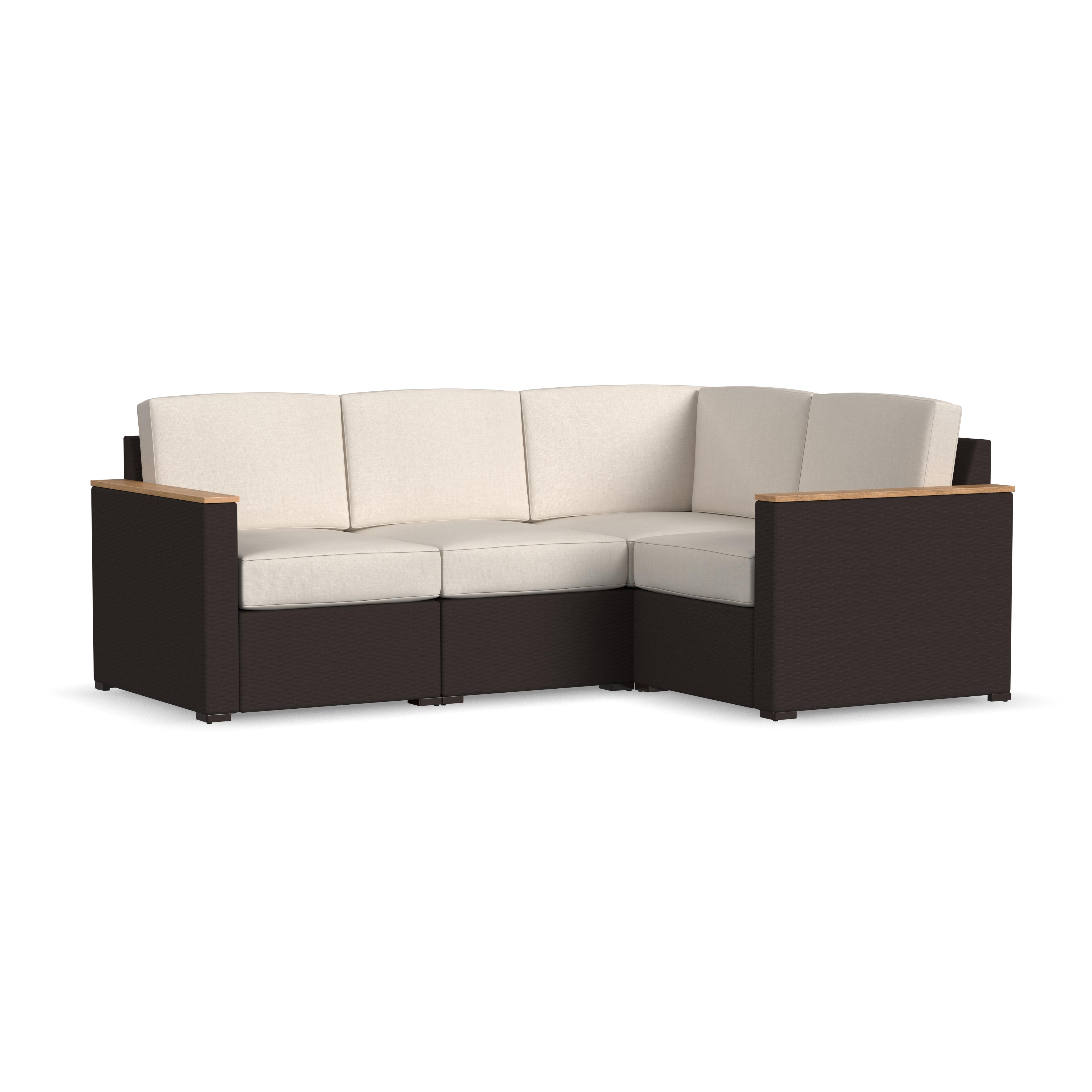 Homestyles Palm Springs Outdoor 4 Seat Sectional