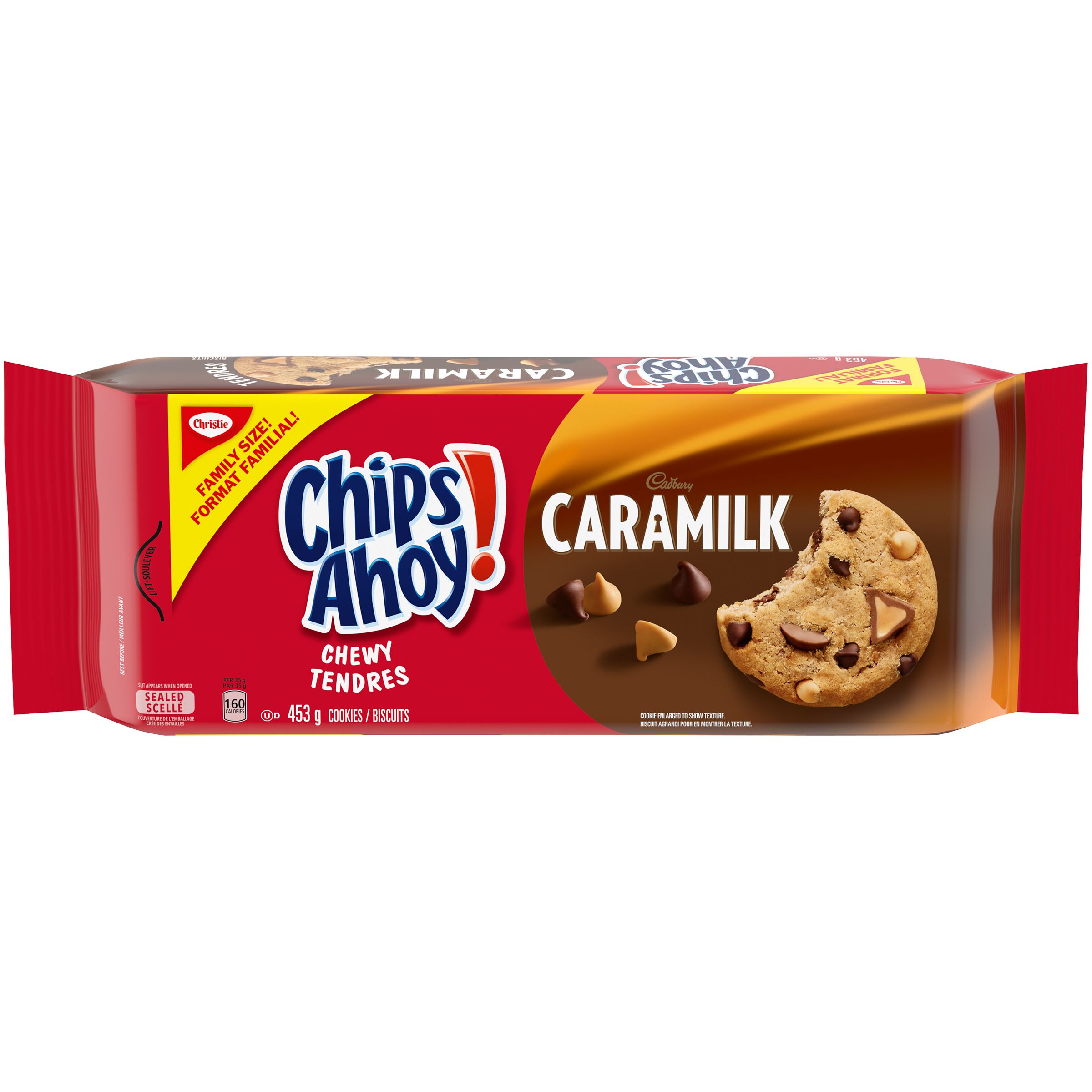 Chips Ahoy! Caramilk Cookies, 453G-thumbnail-0