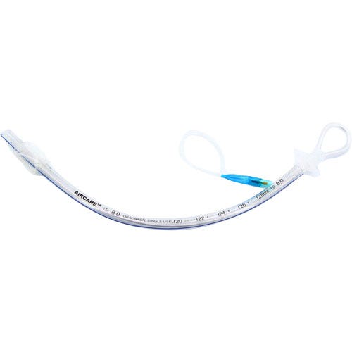Each - AIRCARE® Endotracheal Tube Oral/Nasal w/Preloaded Stylet 8.0mm Cuffed