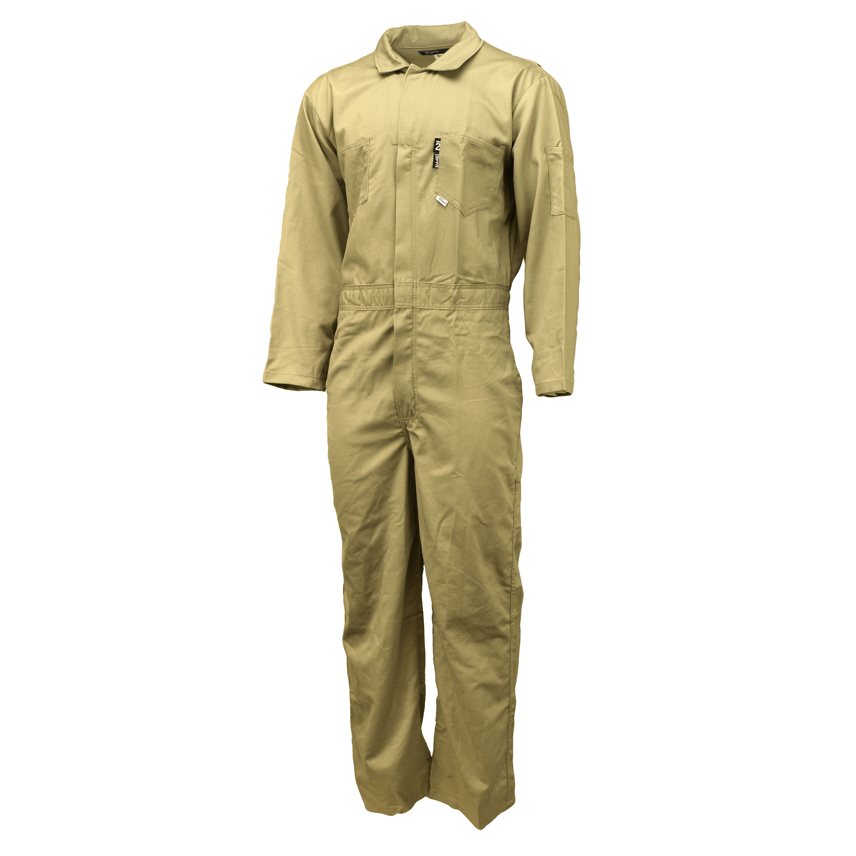 VU7CA 7 oz Ultra-Soft FR Coverall (CAT 2) - Khaki - Size XL