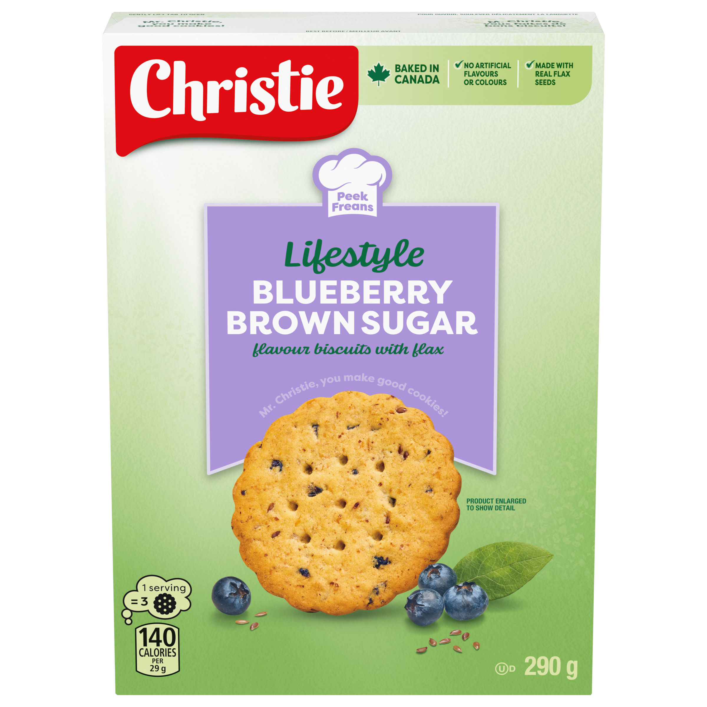 Peek Freans Lifestyle Blueberry Brown Sugar Cookies, 275G-1