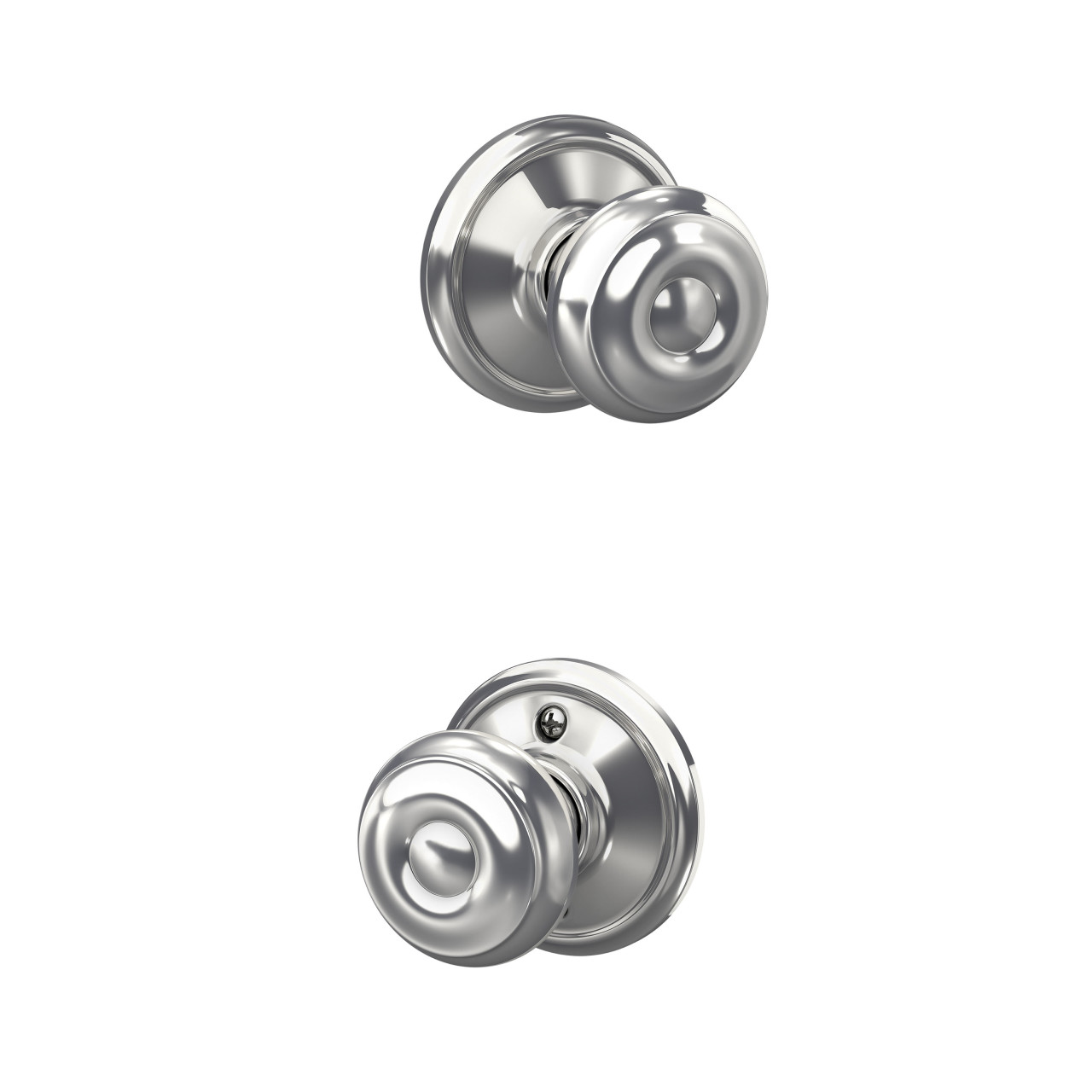 Georgian Knob Hall & Closet Lock