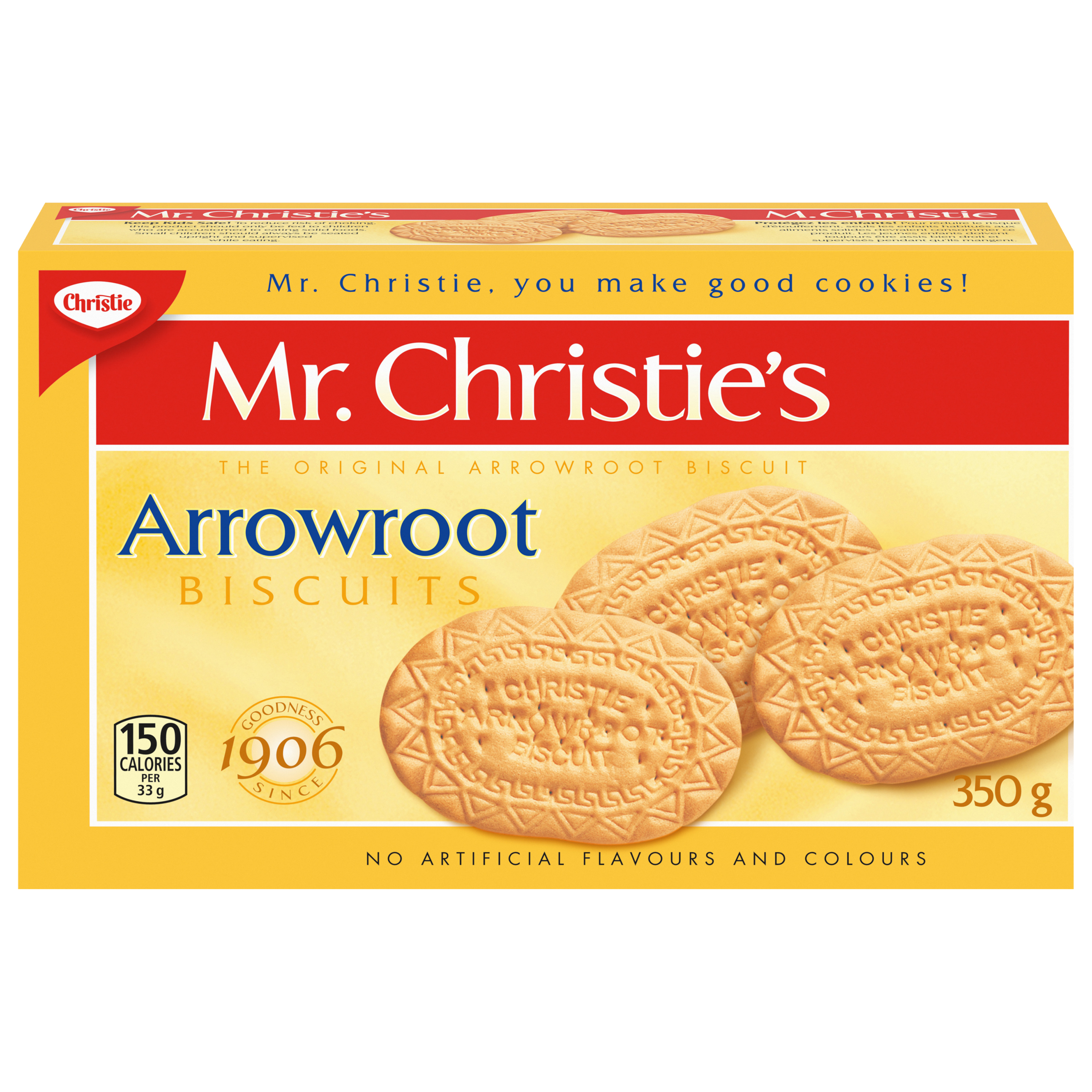 Christie Arrowroot Biscuits 350G-1