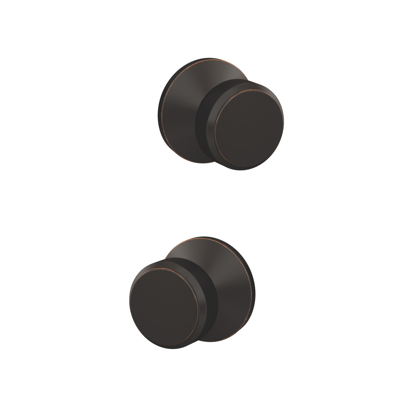 Custom Bowery Knob Combined Interior Hall-Closet and Bed-Bath Lock