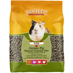 Image of Sunseed Vita Sunscription Timothy Guinea Pig Food. 5 lb