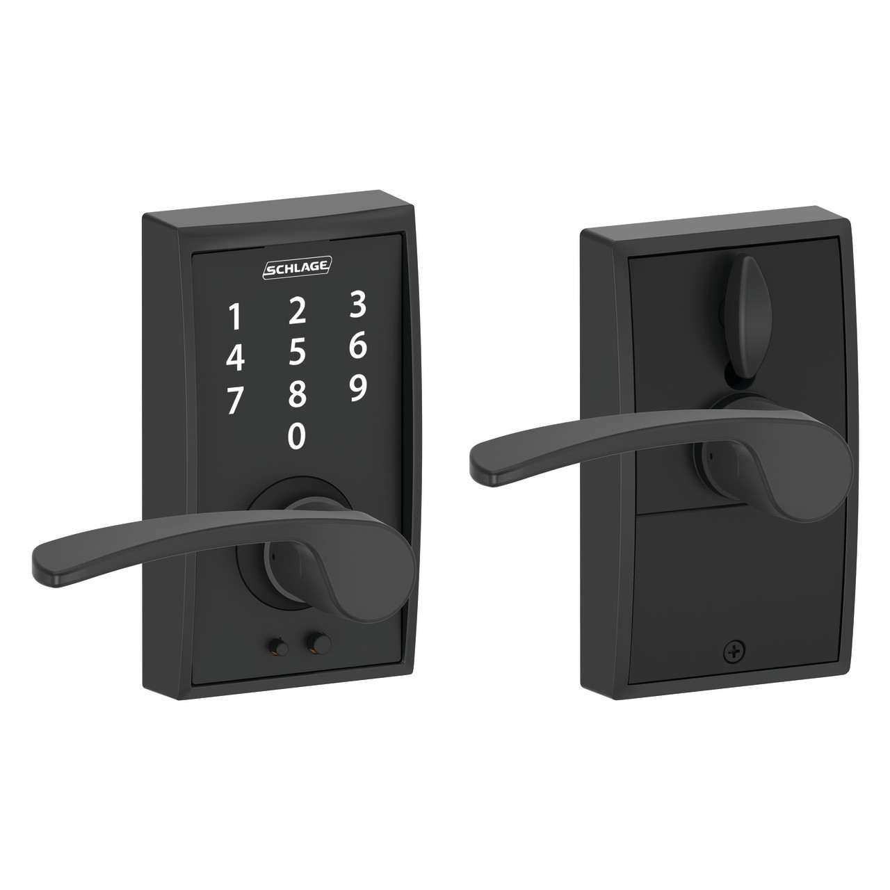 Schlage Touch™ Keyless Touchscreen Lever with Merano Lever