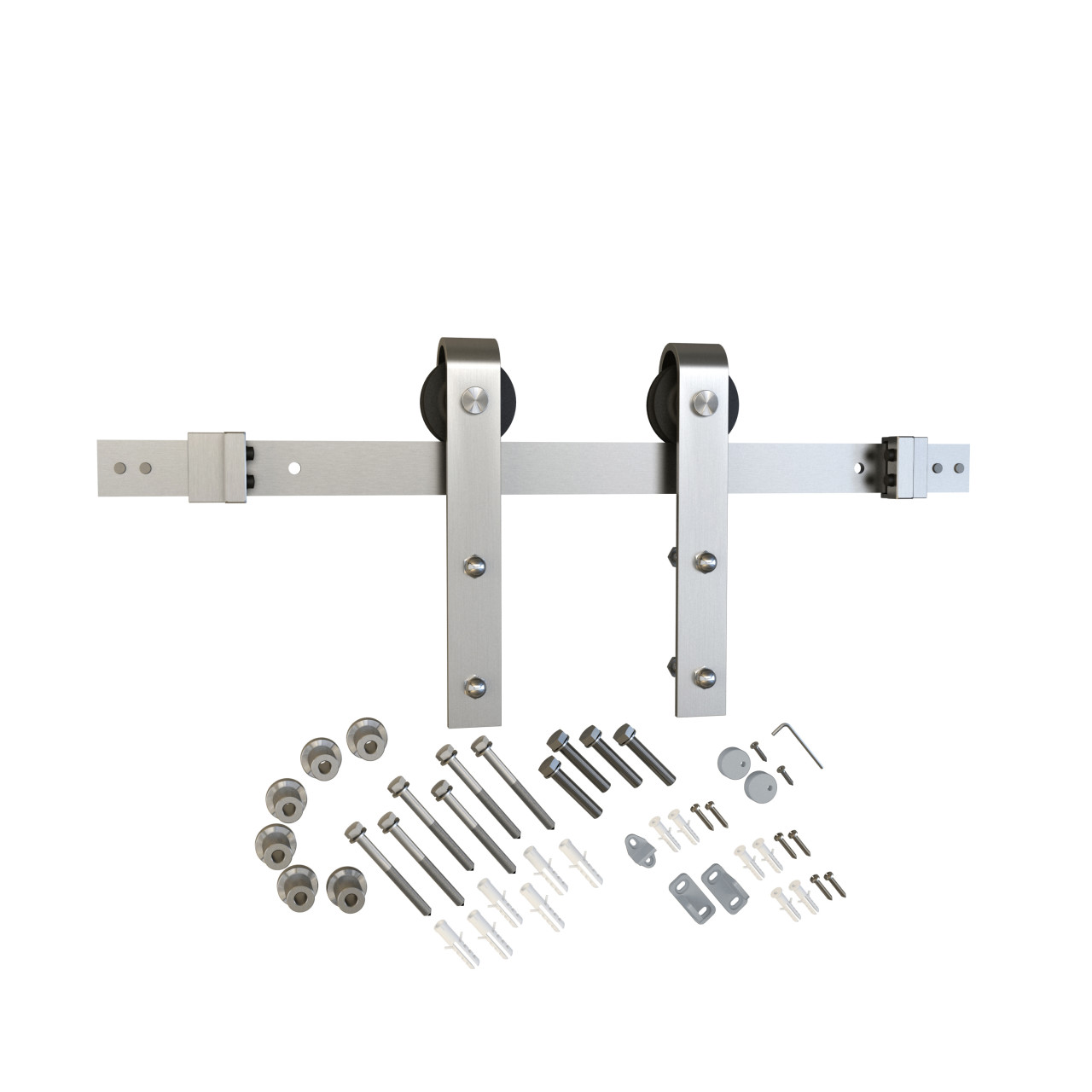 Sliding Barn Door Hardware - 8' J Strap