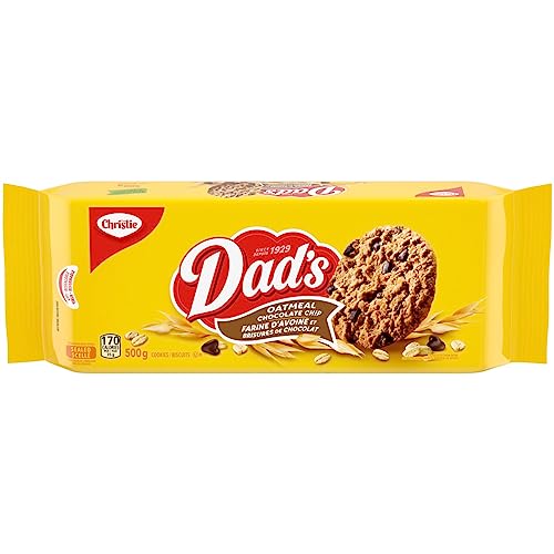 Biscuits DAD's farine d'avoine et brisures de chocolat, 500 g-0