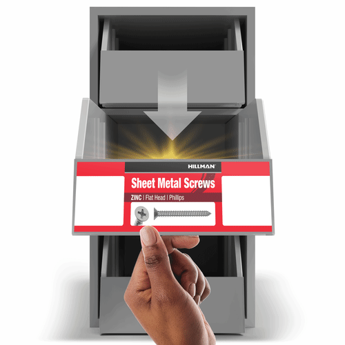 The Hillman Group #6 1 In. Phillips Flat-Head Sheet Metal Screws (20-Pack) 2923 - The Home Depot