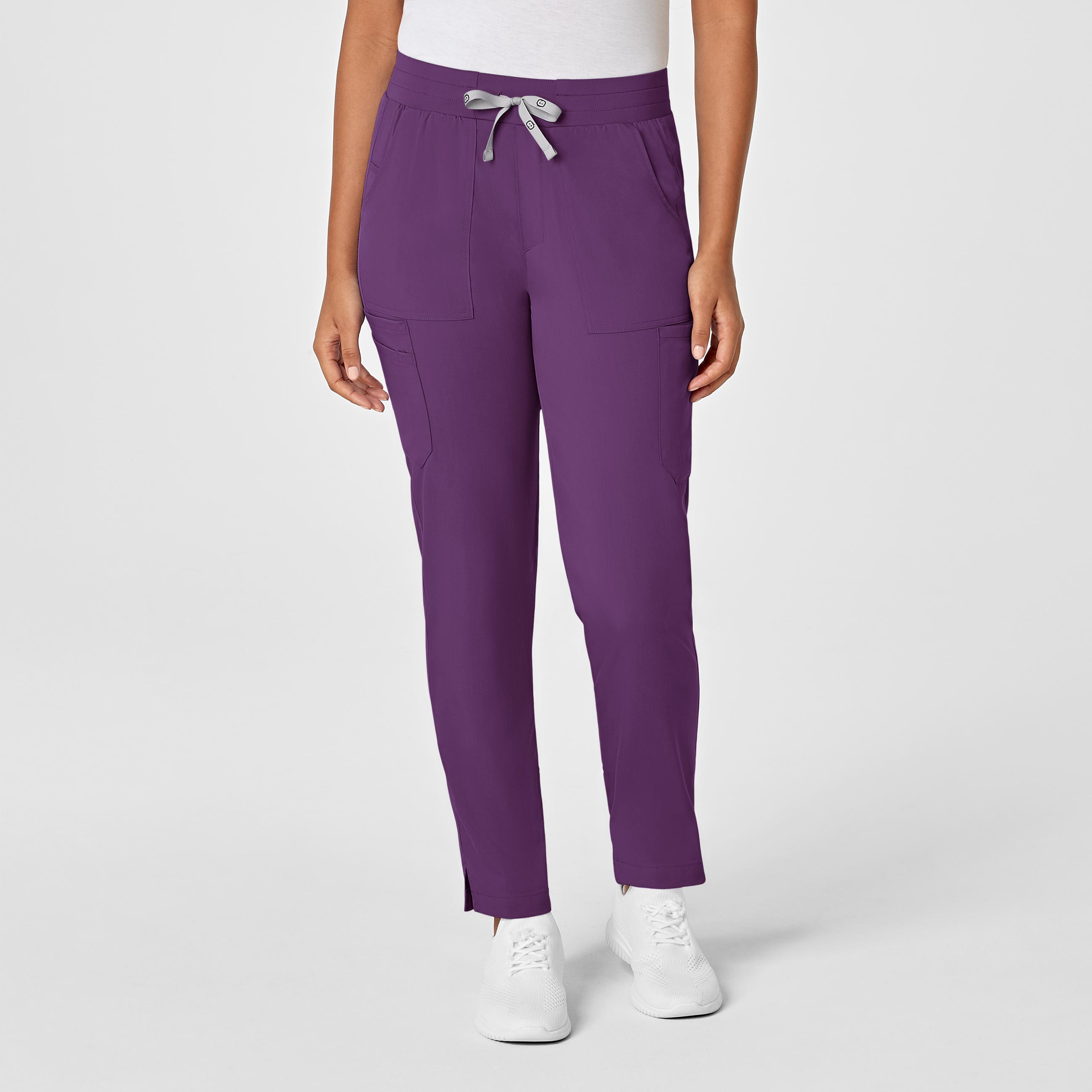 PRO Women&#39;s Slim Leg Cargo Scrub Pant-Wonder Wink