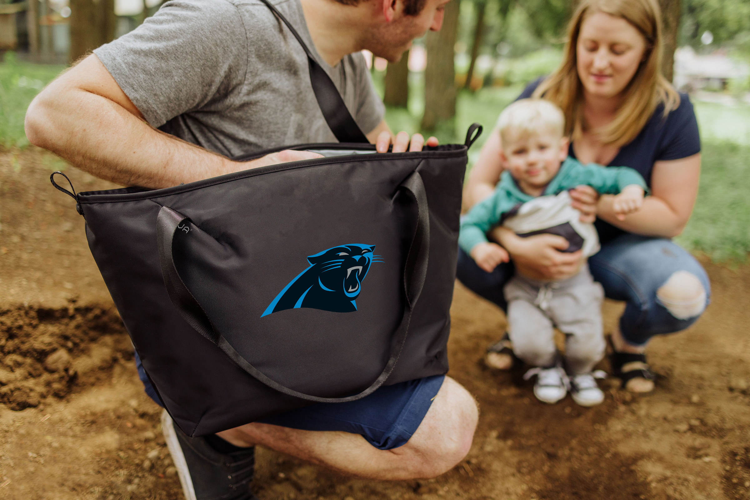 Carolina Panthers - Tarana Recycled Cooler Tote Bag