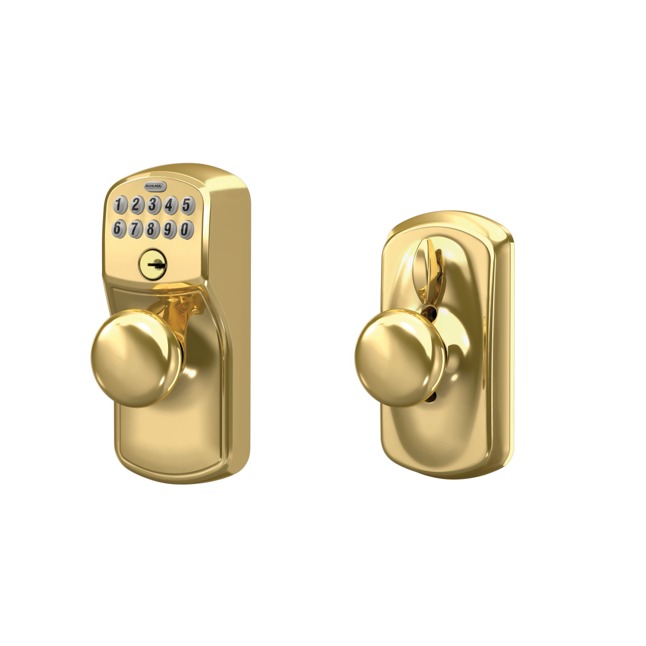 Keypad Knob and Plymouth Knob with Flex Lock