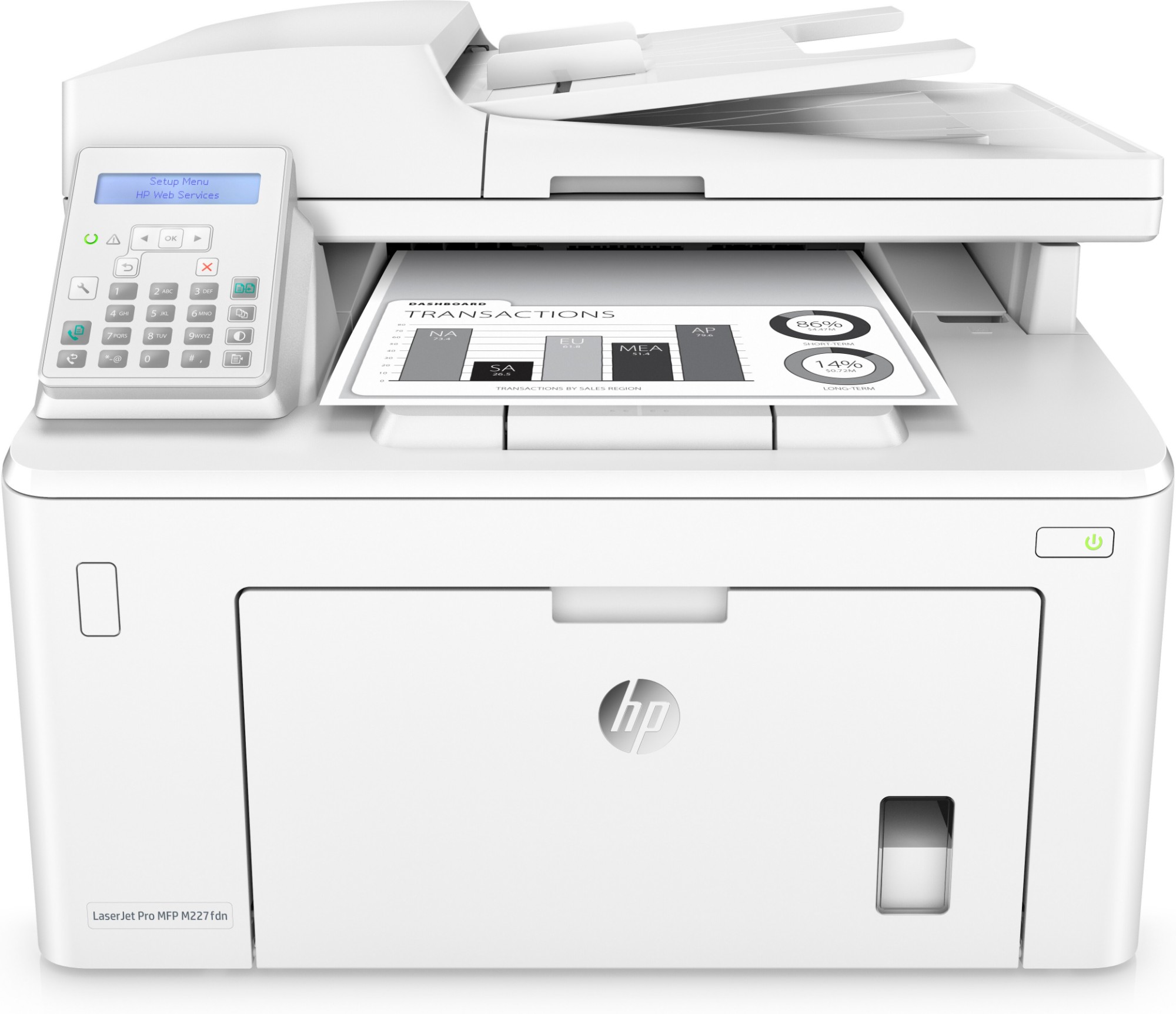 Click to view product details and reviews for Refurbished Hp Laserjet Pro M227fdn A4 Mono Multifunction Laser Printer.